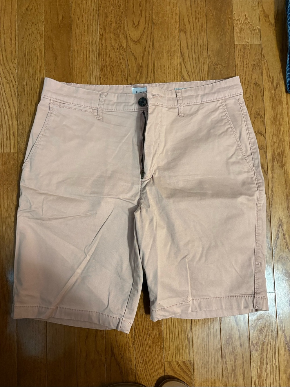 Goodfellow & Co Blush Pink Chino Shorts men’s size 30
